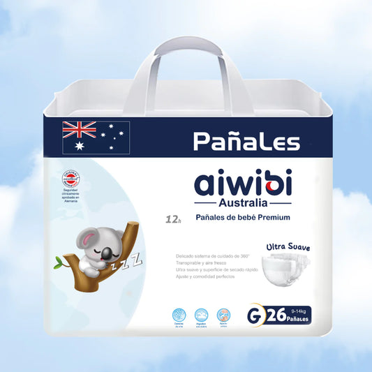 Paquete Pañal para Bebés Premium Día - Talla G 26 Pañales