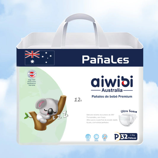Paquete Pañal para Bebés Premium Día - Talla P 32 Pañales