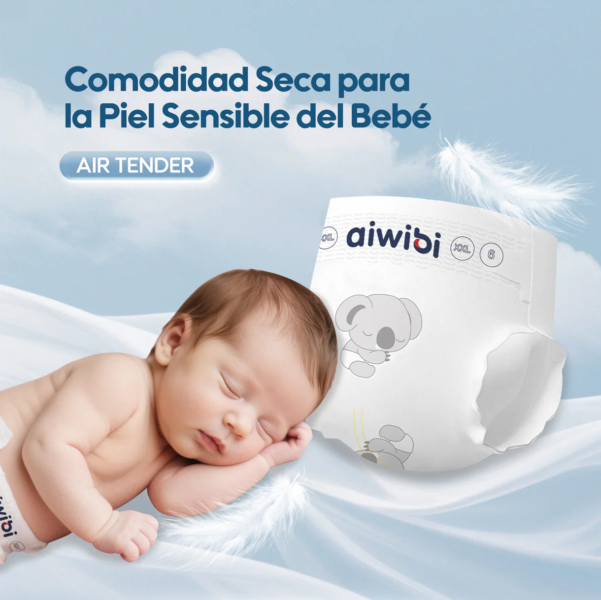 Paquete Pañal para Bebés Premium Día - Talla P 32 Pañales