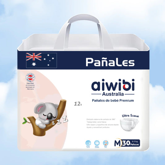 Paquete Pañal para Bebés Premium Día - Talla M 30 Pañales