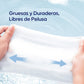 Paquetes de Toallitas húmedas para bebés 99,91% de agua