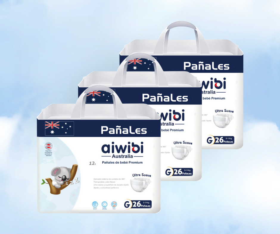 Paquete Pañal para Bebés Premium Día - Talla G 26 Pañales