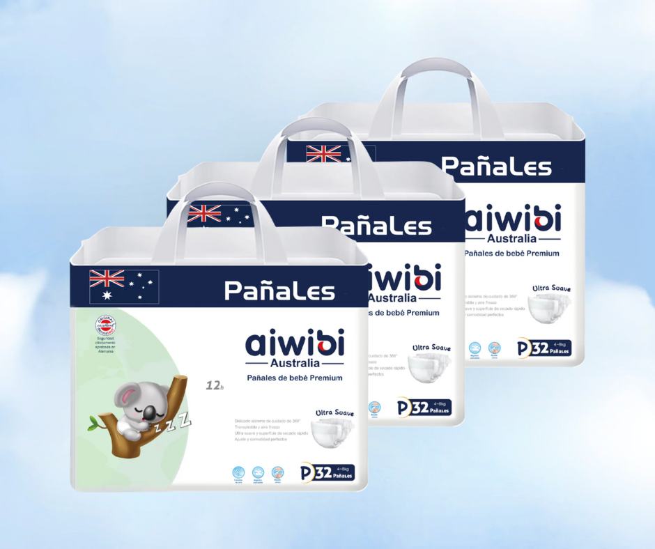 Paquete Pañal para Bebés Premium Día - Talla P 32 Pañales