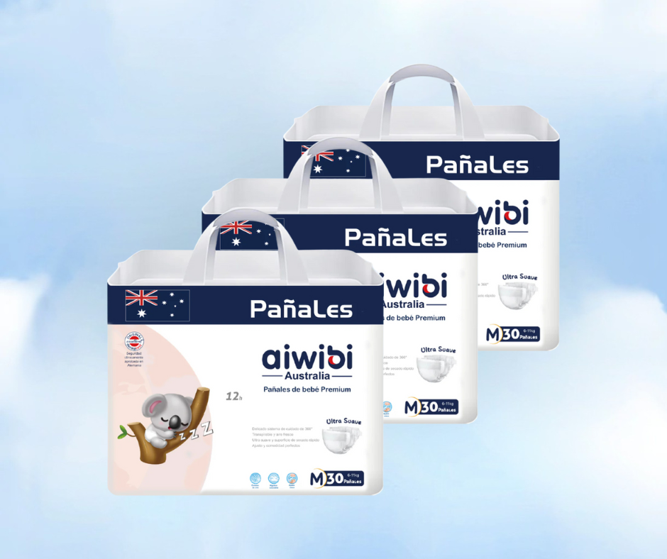 Paquete Pañal para Bebés Premium Día - Talla M 30 Pañales