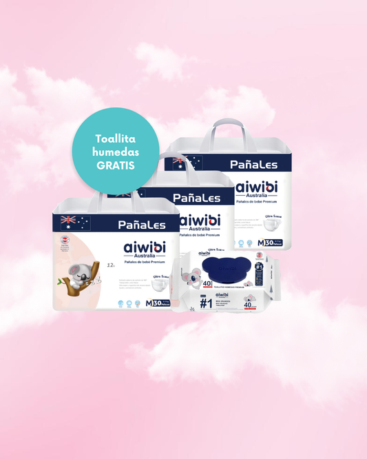 Pack 3x Premium Día (M) con 1 Toallita humeda de REGALO