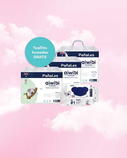 Pack 3x Premium Día (P) con 1 Toallita humeda de REGALO